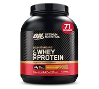 Optimum Nutrition Gold Standard 100% Whey, Proteína, Sabor Chocolate y Mantequilla de Cacahuete, 2.27kg, 71 Servicios