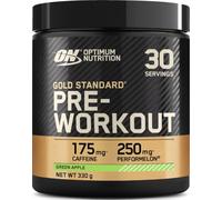 Optimum Nutrition Gold Standard Pre-Workout en Polvo, 330 g, 30 Servicios | Manzana verde, 3,4 g de Monohidrato de Creatina,175 mg de Cafeína Natural,Beta-Alanina,Favorece la Energía y la Concentración