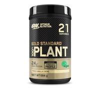 Optimum Nutrition Gold Standard Proteína en Polvo 100% Origen Vegetal para Hombres y Mujeres, para Batido Vegano, Vainilla, 684 g (el empaque puede diferir)