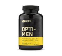 Optimum Nutrition Opti-Men Suplementos Multivitamínicos para Hombres con Vitamina D, Vitamina C, Vitamina B6 y Aminoácidos, Sin Sabor, 60 Porciones, 180 Cápsulas