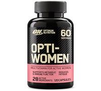 Optimum Nutrition Opti-Women Suplemento Alimenticio Multivitamínico, Cápsulas con Vitaminas y Minerales Esenciales para Mujeres, Sin Sabor, 60 porciones, 120 cápsulas