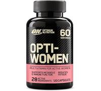 Optimum Nutrition Opti-Women Suplemento Alimenticio Multivitamínico, Cápsulas con Vitaminas y Minerales Esenciales para Mujeres, Sin Sabor, 60 porciones, 120 cápsulas
