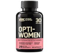 Optimum Nutrition Opti-Women Suplemento Alimenticio Multivitamínico, Cápsulas con Vitaminas y Minerales Esenciales para Mujeres, Sin Sabor, 30 porciones, 60 cápsulas