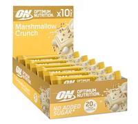 Optimum Nutrition Protein Crisp Bar – Malvavisco crujiente – 10 x 65 g