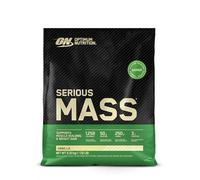 Optimum Nutrition Serious Mass, proteína en polvo, 5,33 kg, 16 porciones | Vainilla, Gainer alto en calorías con vitaminas, creatina y glutamina, favorece el desarrollo muscular
