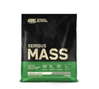 Optimum Nutrition Serious Mass Proteína para Ganar Peso, Sabor Cookies and Cream, 5.45kg, 16 Servicios