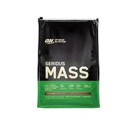 Optimum Nutrition Serious Mass Proteína en Polvo Alta en Calorías, Ganador de Masa Muscular con 25 Vitaminas y Minerales, Monohidrato de Creatina y Glutamina, Sabor Chocolate, 5.45 kg