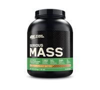 Optimum Nutrition Serious Mass Proteína, Sabor Chocolate y Mantequilla de Cacahuete, 2.73kg, 8 Servicios