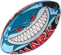 Optimum Pelota de Rugby Shark Attack, SharkAttack, tamaño 4, Unisex-Adult, Multicolor-Multicolor