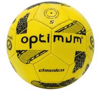Optimum Sport Classico - Balón de fútbol para entrenamiento y partidos en interiores y exteriores, válvula duradera para un vuelo constante, control de precisión y retención de aire duradera, tamaño 3