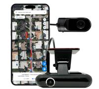 Optimus DG2 DashCam GPS Tracker - Alimentado por puerto OBD - 2 canales - Seguimiento en tiempo real y transmisión y grabación de video en vivo - Conducción dura, velocidad y otras notificaciones