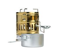 Optimus Svea - hornillo de Gasolina Blanca de 1400 W con Olla de Aluminio para Outdoor y Trekking - Cuerpo Robusto de latón para expediciones exigentes