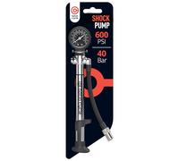 Optio Cycle Bomba Suspension MTB 600 PSI / 40 Bar - Bomba de Horquilla MTB con Manómetro | Shock Pump para Horquilla y Amortiguador | Compatible con Fox, RockShox, Manitou