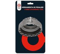 Optio Cycle Llave Lockring para Shimano E-Bike - Lockring Tool 16-Dientes Compatible con E8000, E6100, E7000 y E9000 | Herramienta para Anillo de Bloqueo Plato para Sistemas de Transmisión E-Bike