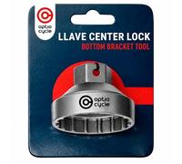 Optio Cycle Llave Pedalier - Center Lock Llave para 16-Dientes Sistemas MegaEvo, Wheels Manufacturing T47 & PF30 | Herramienta Pedalier Bicicleta