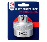 Optio Cycle Llave Pedalier - Center Lock Llave para 16-Dientes Sistemas Shimano Hollowtech II, Truvativ, Race Face & Campagnolo | Herramienta Pedalier Bicicleta