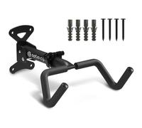 Optio Cycle Soporte Bicicletas Pared Horizontal Plegable - Colgador Bicicleta Pared para E-Bike, MTB, Gravel y Carretera hasta 25 kg | Soporte Bici para Garaje, Trastero y Casa | Gancho Bici
