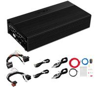 OPTION AIR-D4 - Amplificador de 4 canales compatible con Audi A3 8P (con sistema de sonido estándar) - 100% Plug & Play Amplificador Reversible Fácil Instalación Amplificador Digital de 4 Canales
