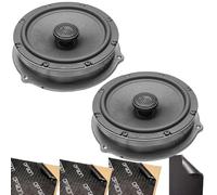 Option Altavoces compatibles con Dacia Bigster DJF (año de construcción a partir de 2025) - Altavoces Plug & Play - 55 WRMS, 3 ohmios, 89 dB de eficiencia, sistema de altavoces traseros de 16,5 cm con
