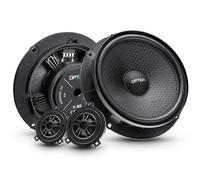 Option Altavoces compatibles con VW Polo VI (tipo AW, año de construcción 2017-2020) - 16,5 cm Altavoz de 2 vías, 70 W RMS, 3 ohmios, 94 dB, altavoz frontal 100% Plug & Play