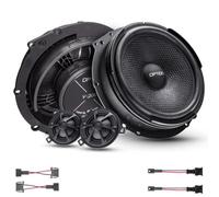 Option Altavoz compatible con Audi A3 (tipo 8V, año de construcción 2012-2020) - Sistema de altavoces frontal de 20 cm con tweeter de cúpula de seda de 28 mm, 100 W RMS, alta eficiencia