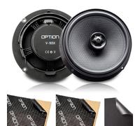 Option Altavoz trasero compatible con Audi Q4 e-tron (tipo FZ, 2021 - 2026) - 100% Plug & Play altavoz para la parte trasera, incluye aislamiento