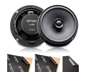 Option Altavoz trasero compatible con Audi Q4 e-tron (tipo FZ, 2021 - 2026) - 100% Plug & Play altavoz para la parte trasera, incluye aislamiento