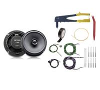 Option Altavoz trasero compatible con Cupra Born - 100% Plug & Play - Sistema de altavoces coaxiales de 2 vías, 3 ohmios, 70 W RMS, 91 dB de eficiencia