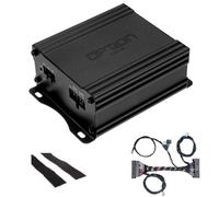 OPTION Amplificador AIR-2 compatible con VW Golf 8 VIII (tipo CD, a partir de aproximadamente año de construcción 2019 con sistema de sonido H/K de fábrica) - 100% Plug & Play Mini amplificador,