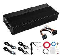 OPTION Amplificador AIR-D6 de 6 canales compatible con Mercedes Clase C W205, S205, C205, A205 (2014-2022) con sistema de sonido estándar, 100% Plug & Play
