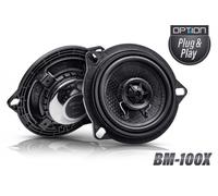 OPTION BM-100X Sistema de Altavoces Coaxiales Plug&Play para Auto 50W