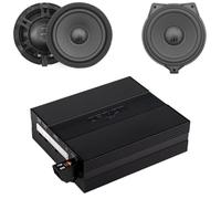 Option Kit de ampliación del sistema de sonido (V1 a V2) para Mercedes Clase E W214/S214 (sistema de sonido estándar o avanzado, a partir de 2023) - 100% Plug & Play Altavoces traseros, altavoces