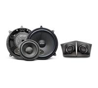 Option MB-W907 - Altavoz 100% Plug & Play compatible con Mercedes Sprinter W907 (W910/VS30) - Sistema de altavoces frontal de 2 vías de 16,5 cm