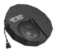 Option Subwoofer Upgrade compatible con VW Golf 8 (tipo CD, año de construcción a partir de 2019, solo con sistema de sonido H/K de fábrica) - Plug & Play Reequipamiento Drive10-Flat Subwoofer de