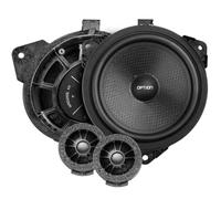 Option TY-170 - Altavoz compatible con varios vehículos Toyota - Sistema de componentes de 2 vías de 17 cm Plug & Play, 70 W RMS, 4 ohmios, con tweeter de tejido de 25 mm