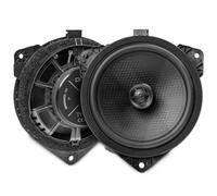 Option TY-170X - Altavoz compatible con varios vehículos Toyota - Sistema coaxial de 2 vías de 17 cm Plug & Play, 70 W RMS, 4 ohmios, con tweeter de tejido de 20 mm