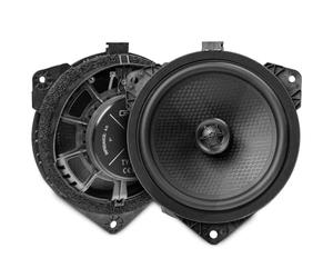 Option TY-170X - Altavoz compatible con varios vehículos Toyota - Sistema coaxial de 2 vías de 17 cm Plug & Play, 70 W RMS, 4 ohmios, con tweeter de tejido de 20 mm