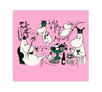 Opto Design Servilletas Moomin 80. 20-pack Rosa