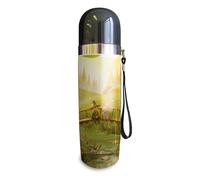 Opto Design Termo Moomin & Snufkin bridge 0.5 L verde-multi