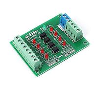 Optoacoplador Aislamiento Módulo,PLC Nivel Señal Salida Junta de Conversión de Voltaje 12V A 3.3V
