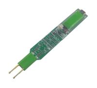 Optoacoplador multifuncional Probador en línea de reparación electrónica rápida 144 x 19 x 3 mm, optoacoplador multifuncional, hay una luz de juicio de componentes (verde)