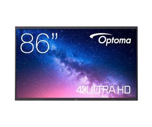 OPTOMA 5863RK 86inch 400cd/m2 UHD Interactive 4K Multi-Touch-Display Android 13 Integrated Google Play Store