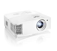 Optoma UHD35 True 4K UHD - Proyector para juegos de 3.600 lúmenes, 4.2 ms, tiempo de respuesta a 1080p con modo de juego mejorado 240Hz frecuencia de actualización HDR10 y HLG