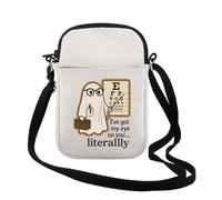 Optometry Ghost Gift Oftalmologist Funny Eye Doctor I've Got My Eye On You, bolsa cruzada, regalo médico, My Eye Cr UK, 0