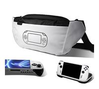 OPTOSLON Rog Ally - Funda de transporte compatible con ASUS ROG Ally Gaming de mano y accesorios, bolsa bandolera para soporte original y adaptador de CA para viajes y almacenamiento con un protector