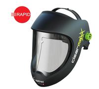 Optrel Clearmaxx Integral Amoladoras Casco Con / Transparente Policarbonato