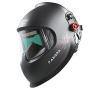 Optrel Panoramaxx Hybrid CLT Casco de soldadura automático - Pantalla de soldadura profesional con protección láser, tecnología Crystal Lens y campo de visión XXL para soldadores