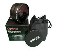 OPTURA HD OPTICS Lente gran angular HD profesional de 58 mm 0,43x para Canon EOS Rebel 77D T7i T6s T6i T6 T5i T5 T4i T3i T3 SL1 1100D 700D 650D 600D 550D 1100D 1200D 1300D SL2 XT XTI XS XSI ELAN