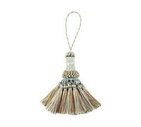 Optxzn 1 Pieza de borlas Colgantes para decoración, Manualidades, borlas de Seda con Flecos, llaveros, cepillos, decoración DIY para Bolsos, Puertas, Cortinas, marcadores, Llaves