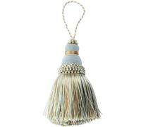 Optxzn 1 Pieza de borlas de Seda para Colgar en la decoración del hogar, borlas con Flecos, decoración de Prendas, borlas para Llaves, Accesorios para Cortinas embellecedores DIY